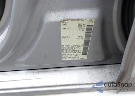 2017 Nissan Altima 2.5 S z USA, uszkodzony, nr VIN 1N4AL3AP8HN327503